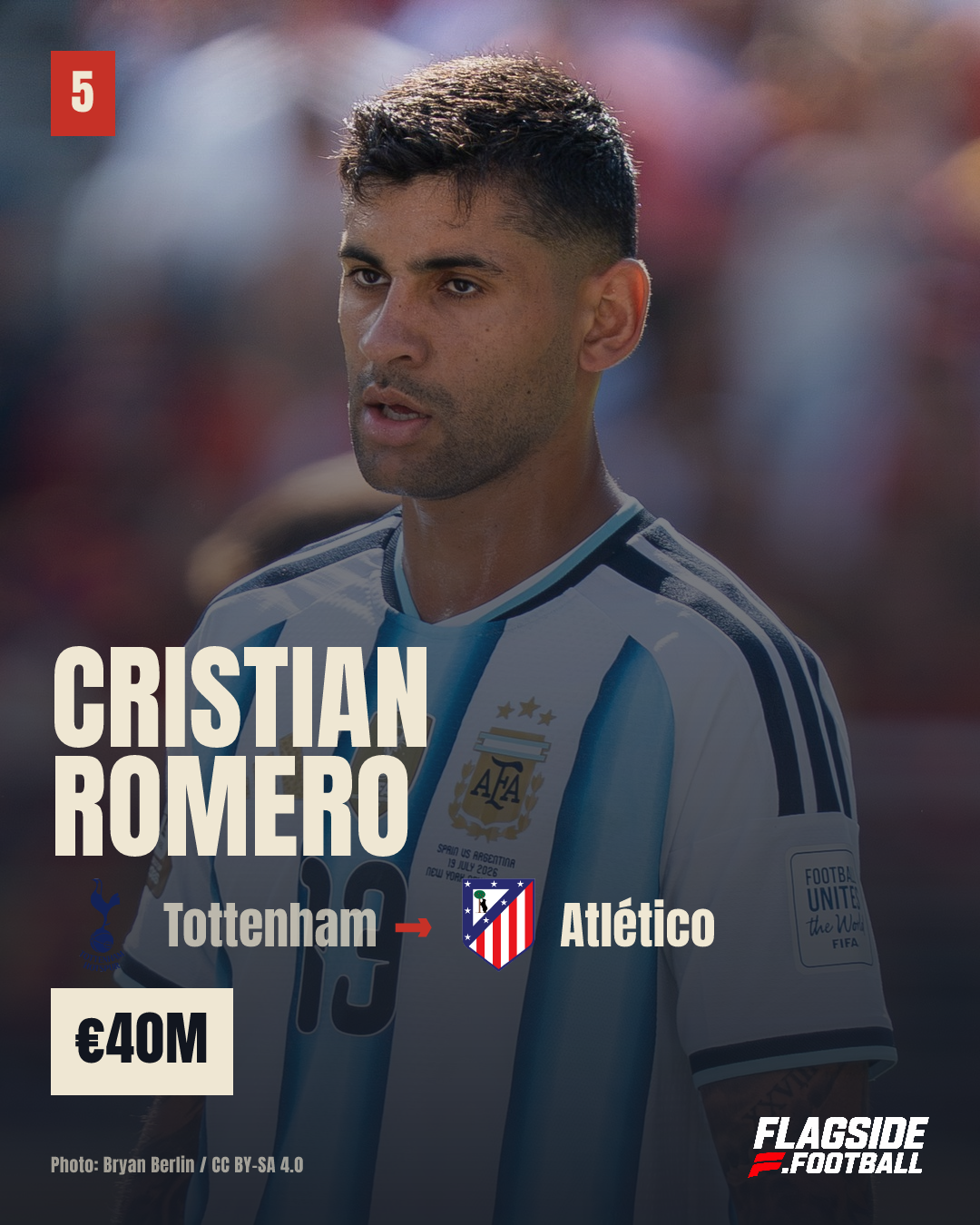 Cristian Romero: Tottenham naar Atlético