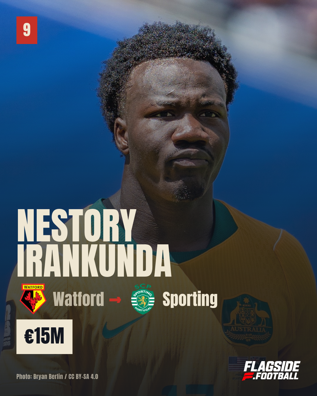 Nestory Irankunda: Watford naar Sporting