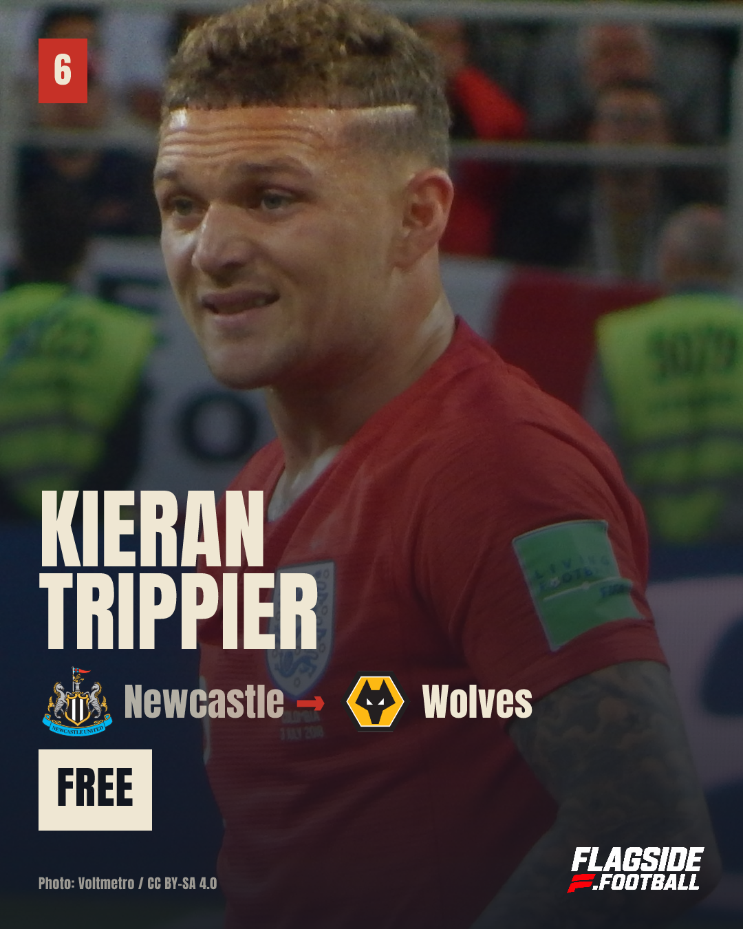Kieran Trippier: Newcastle a Wolves