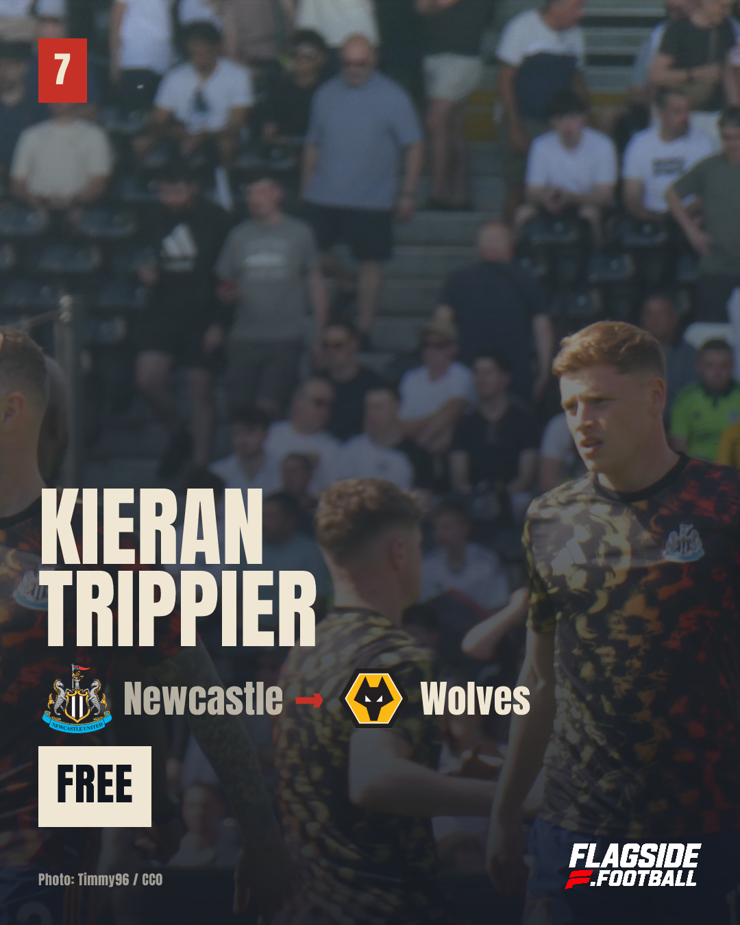 Kieran Trippier: Newcastle naar Wolves