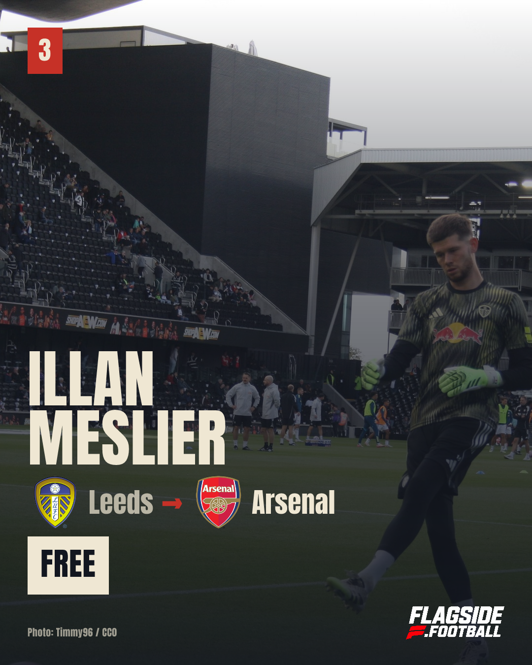 Illan Meslier: Leeds to Arsenal