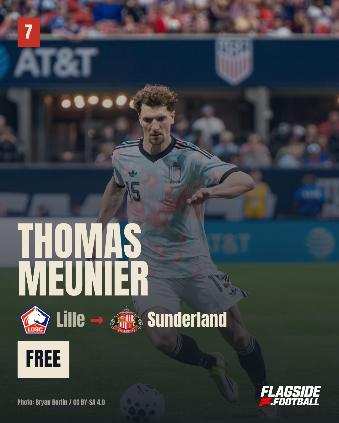 Thomas Meunier: Lille to Sunderland