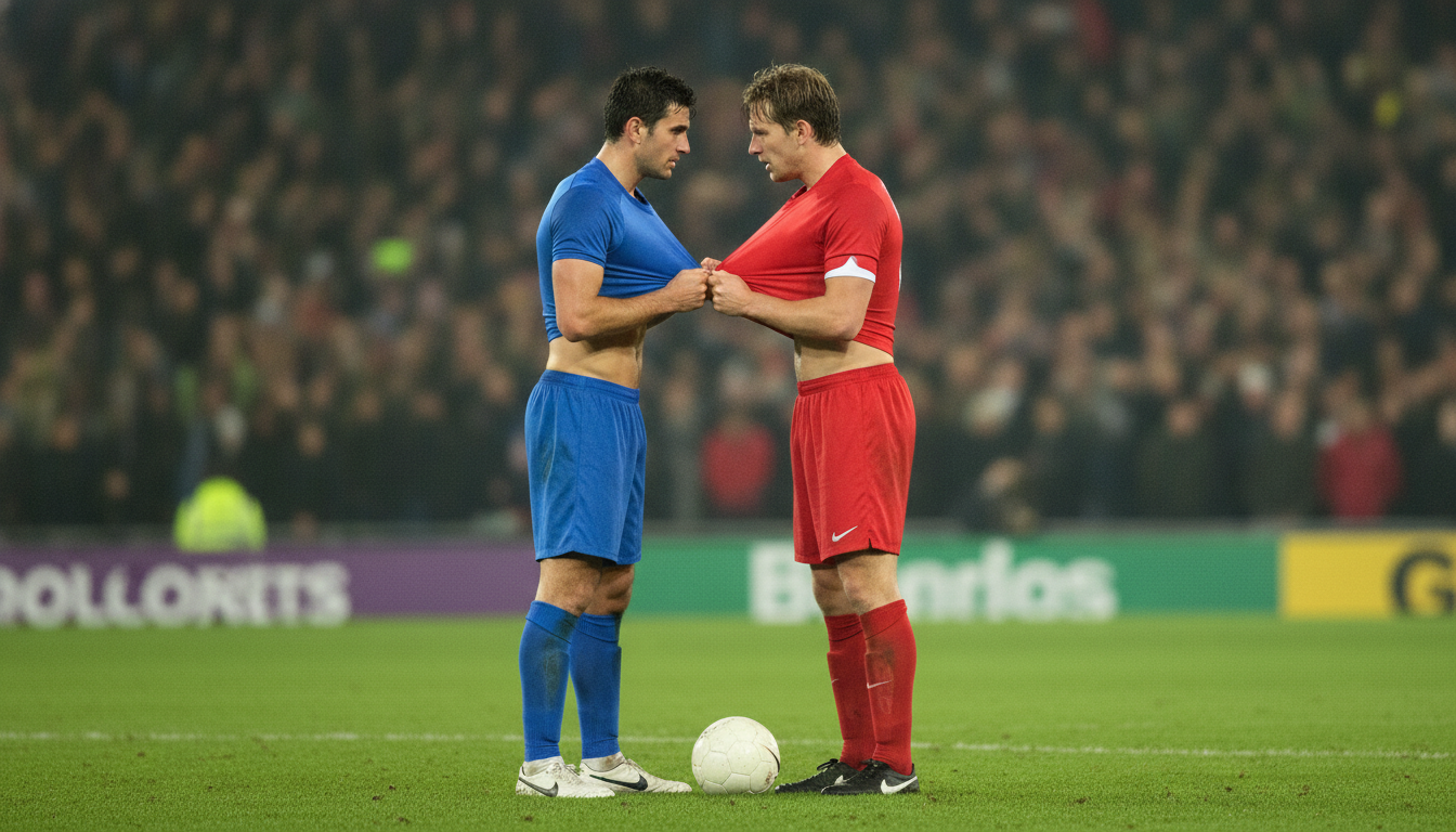 Why do footballers swap shirts after a match?