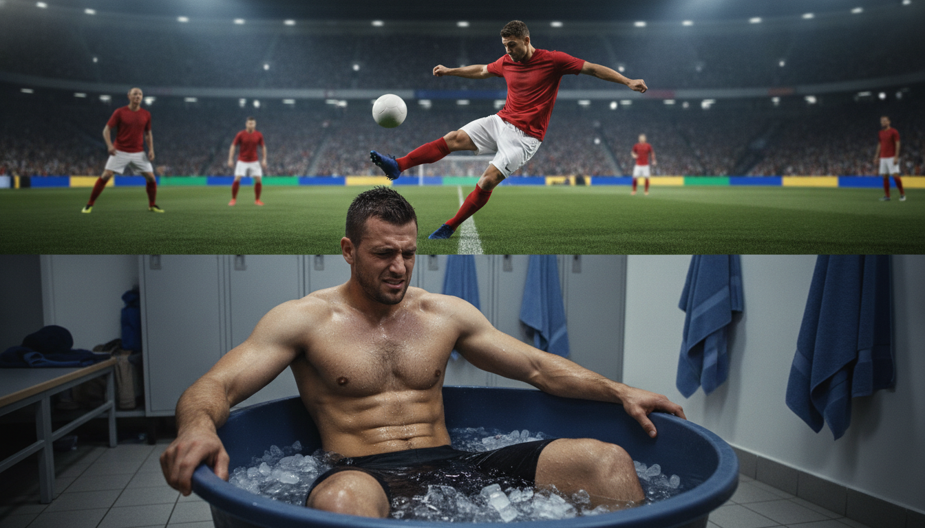 Kenapa Pemain Sepak Bola Berendam di Air Es Setelah Bertanding?