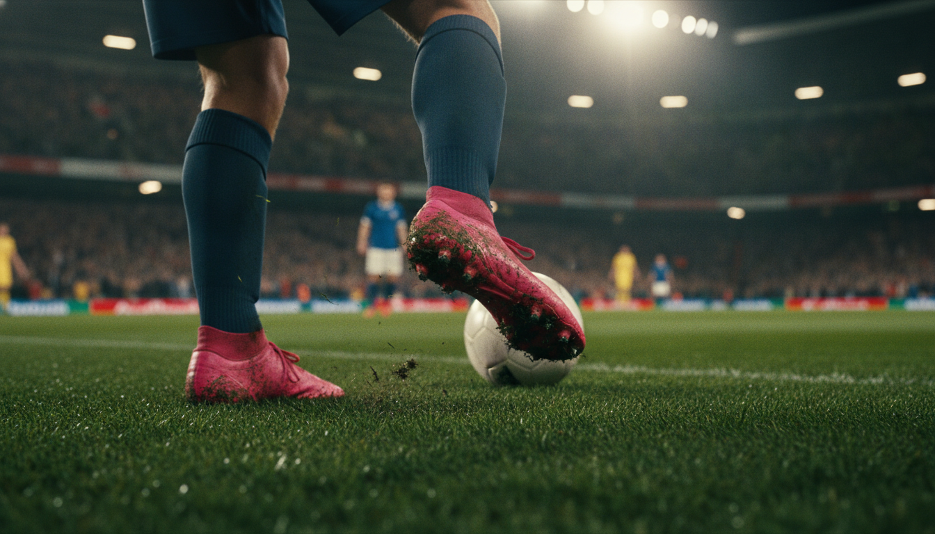 Por qué los futbolistas del Mundial llevan botas rosas