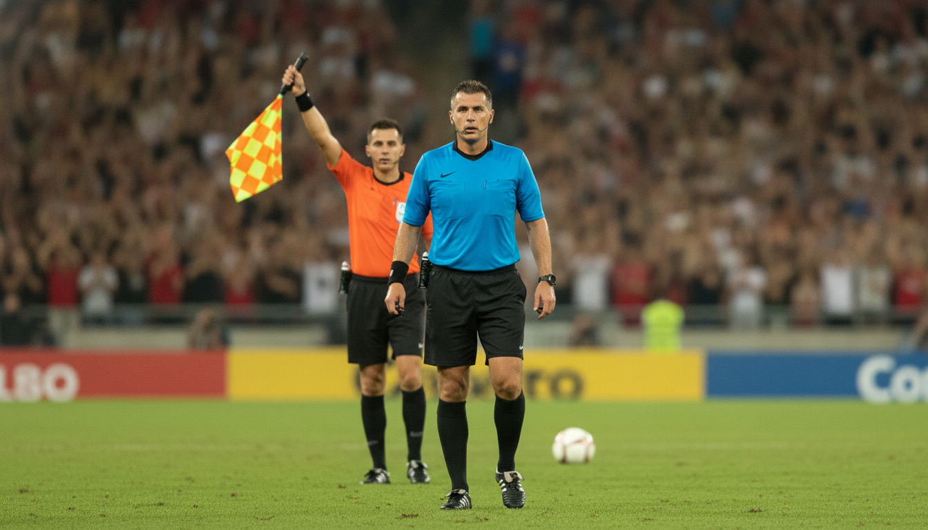 Why do referees wear black and white stripes?