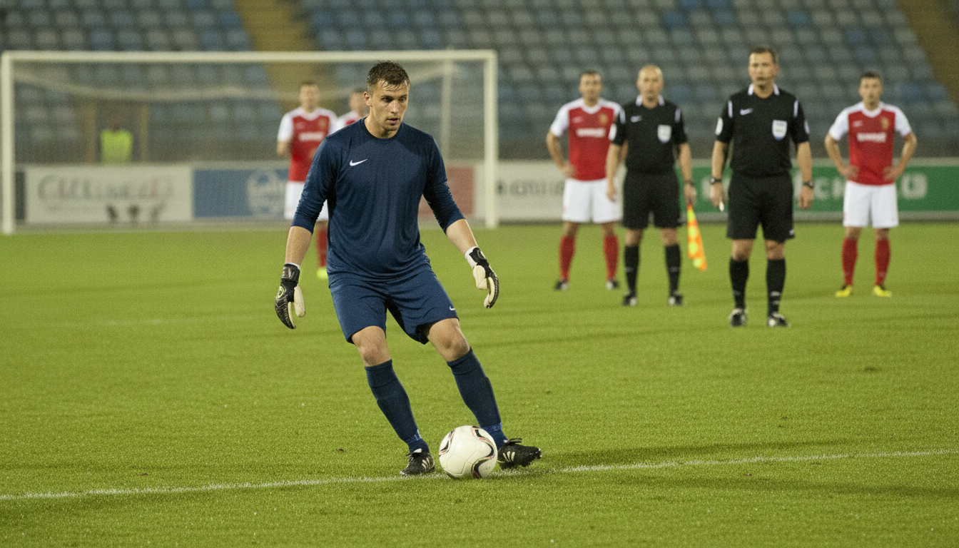 Can a goalkeeper take a penalty kick?