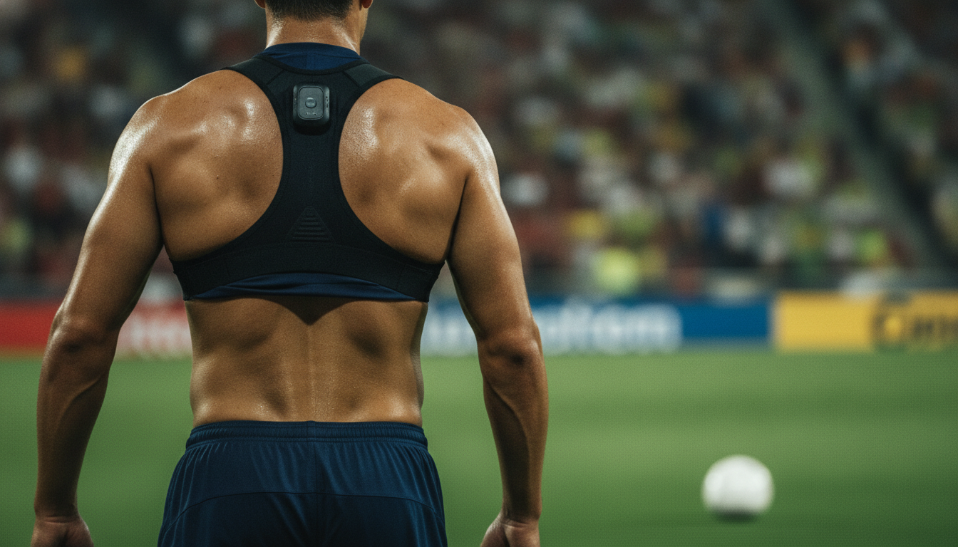 Waarom dragen voetballers een sport-bh?